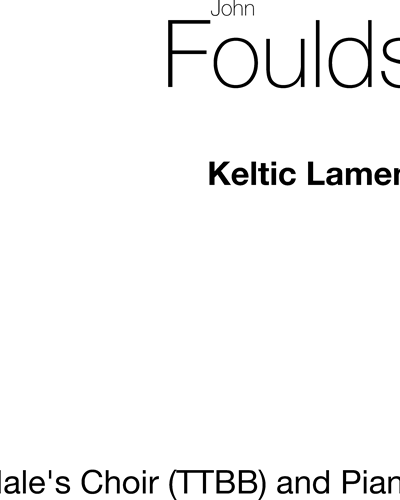 Keltic Lament, op. 29 — John H. Foulds