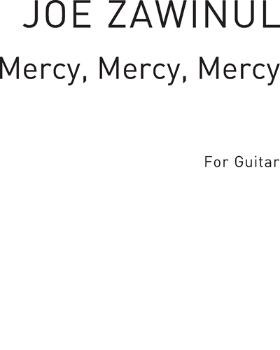 Mercy, Mercy, Mercy — Joe Zawinul