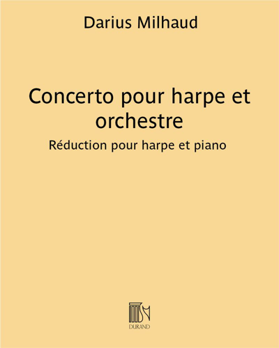 Concerto for Harp and Orchestra — 米约