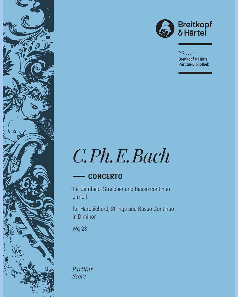 Harpsichord Concerto in D minor, Wq 23 — C.P.E.巴赫