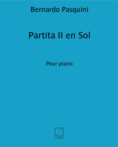 Partita II in G — Bernardo Pasquini