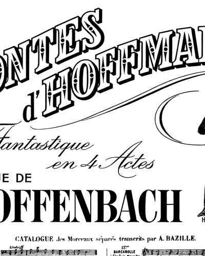 Barcarolle (No. 13 from 'Les Contes d'Hoffmann') — 奥芬巴赫
