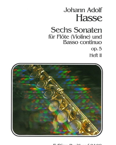 Six Sonatas, op. 5 - Book II — Johann Adolph Hasse