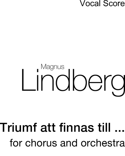 Triumf att finnas till — 林德贝里