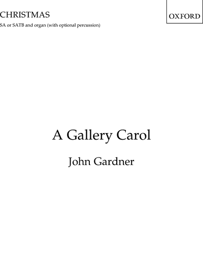 A Gallery Carol — John Gardner