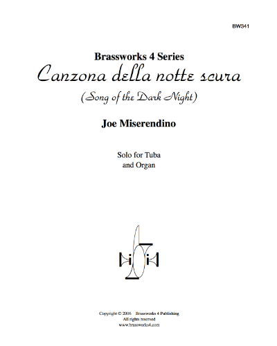 Canzona della notte scura — Joseph Miserendino