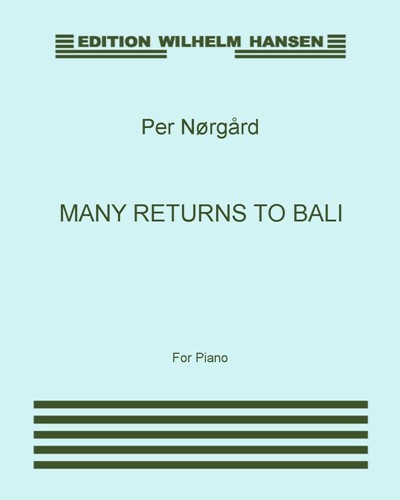 Many Returns to Bali — Per Nørgård