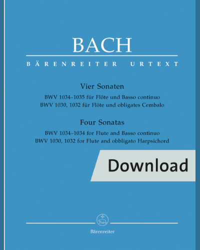 Four Sonatas — 巴赫