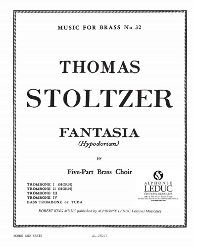 Fantasia (Hypodorian) — Thomas Stoltzer