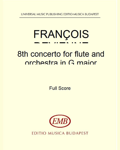 Concerto No. 8 for Flute and Orchestra in G major — François Devienne