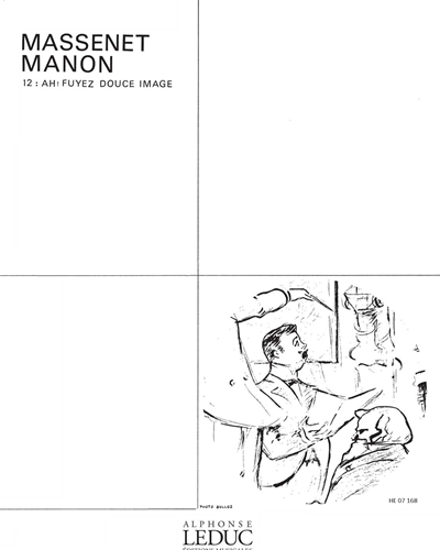 Ah! Fuyez Douce Image No. 12 (De l'Opéra "Manon") — 马斯内
