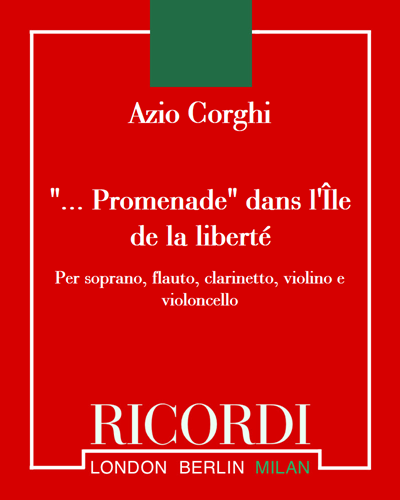 "... Promenade" dans l'Île de la liberté — Azio Corghi