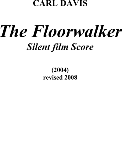 Floorwalker, The — Carl Davis