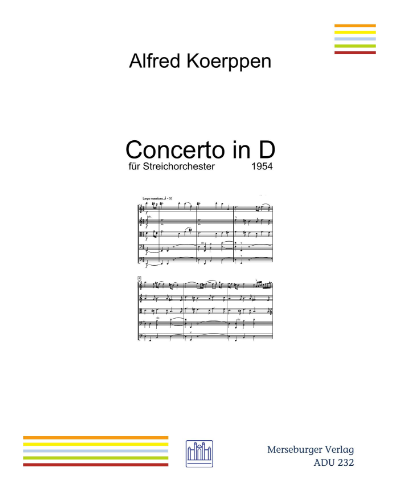 Concerto in D — Alfred Koerppen