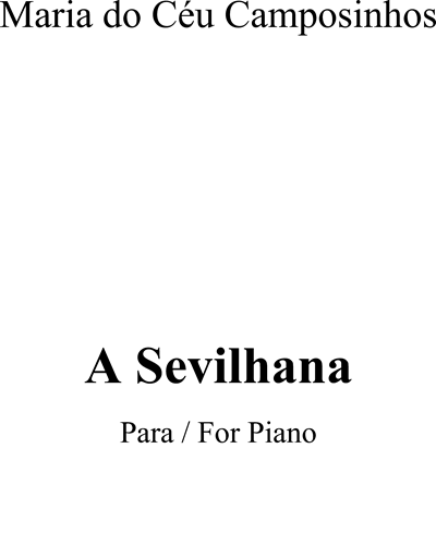 A Sevilhana — Maria do Céu Camposinhos