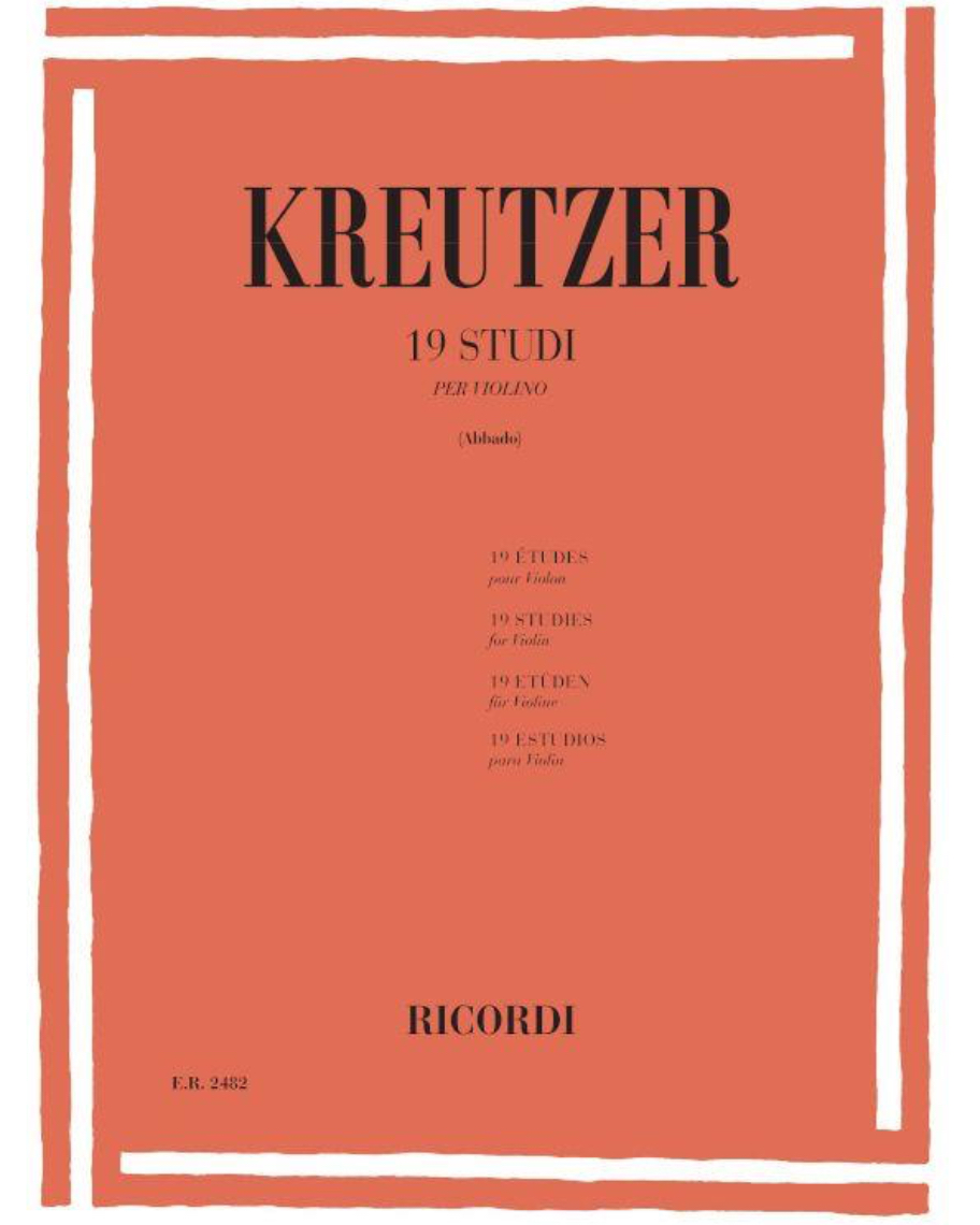 Nineteen Études for Violin — 克鲁采