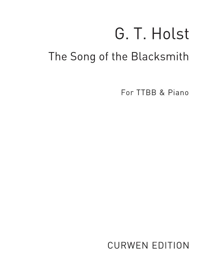 The Song of the Blacksmith — 霍尔斯特