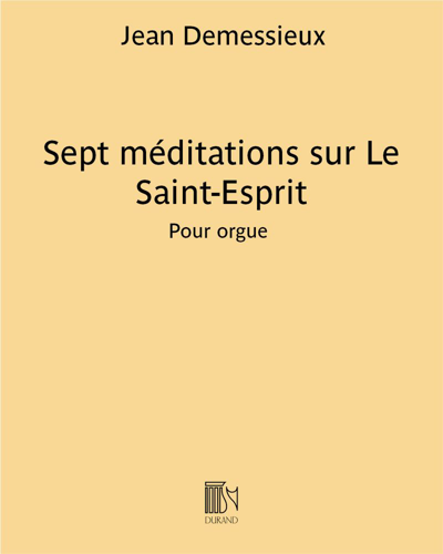 Sept méditations sur Le Saint-Esprit — Jean Demessieux