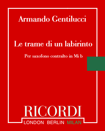 Le trame di un labirinto — Armando Gentilucci