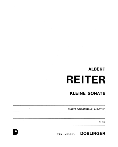 Kleine Sonate — Albert Reiter