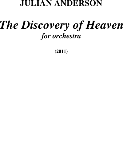 The Discovery of Heaven — Julian Anderson