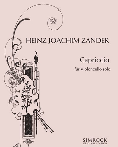 Capriccio — Heinz Joachim Zander