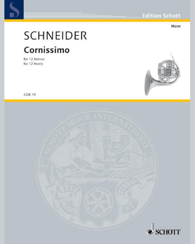 Cornissimo — Enjott Schneider