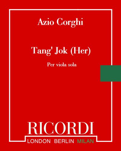 Tang' Jok (Her) — Azio Corghi