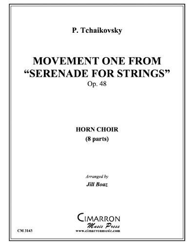 First Movement (from 'Serenade for Strings, op. 48') — 柴可夫斯基