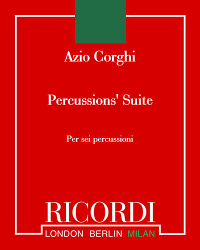 Percussions' suite da "un petit train de plaisir" — Azio Corghi