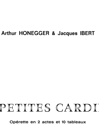 The Little Cardinals, op. 128 — 奥涅格
