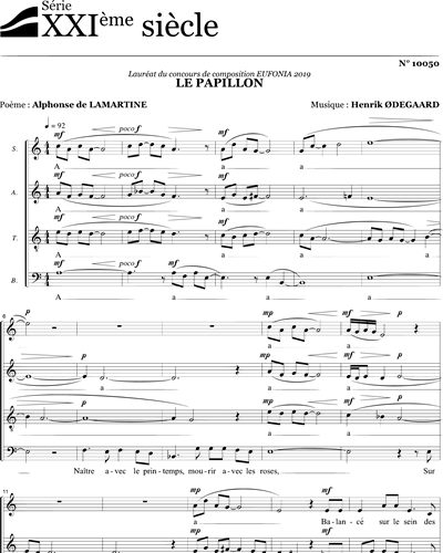 Le papillon — Henrik Ødegaard