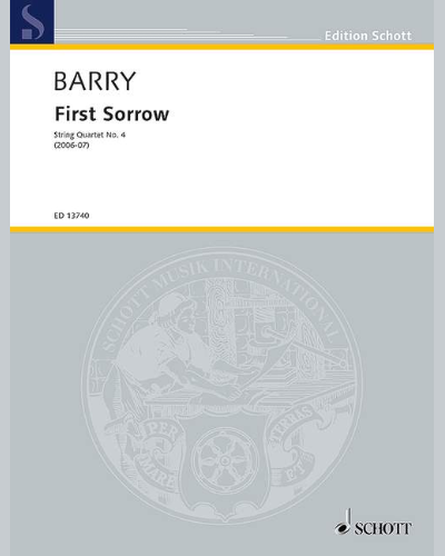 First Sorrow — Gerald Barry
