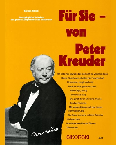 Für Sie - von Peter Kreuder — Peter Kreuder