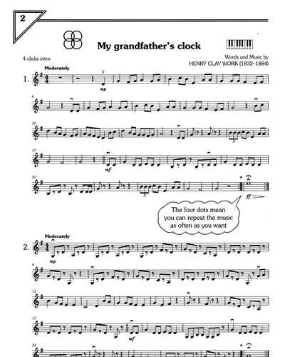 My Grandfather's Clock — Henry Clay Work