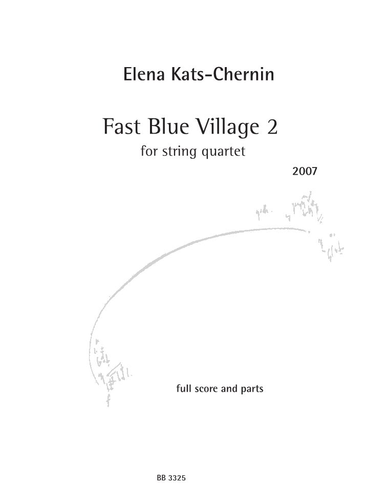 Fast Blue Village 2 — Elena Kats-Chernin