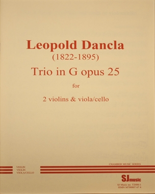 Trio in G Major, op. 25 — Leopold Dancla