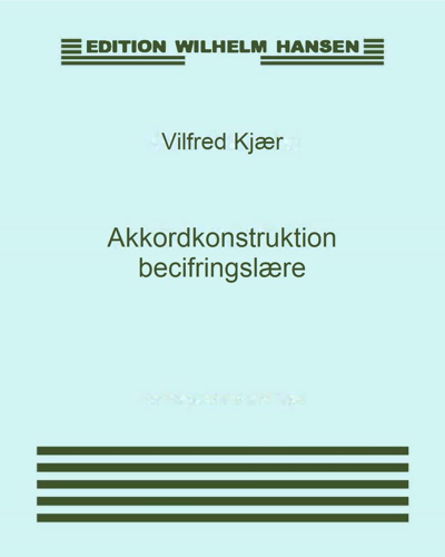 Akkordkonstruktion becifringslære — Vilfred Kjær