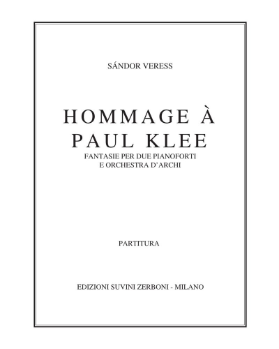 Hommage a Paul Klee — Sándor Veress