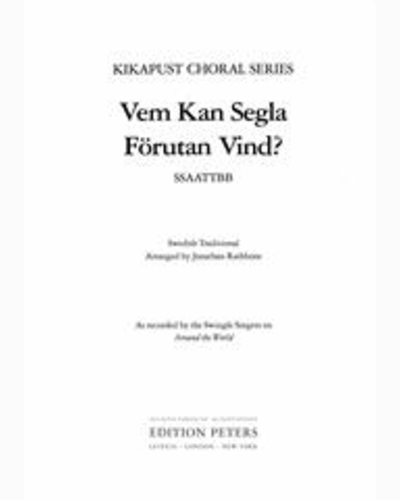 Vem Kan Segla förutan vind (Who can sail without the wind) — Jonathan Rathbone