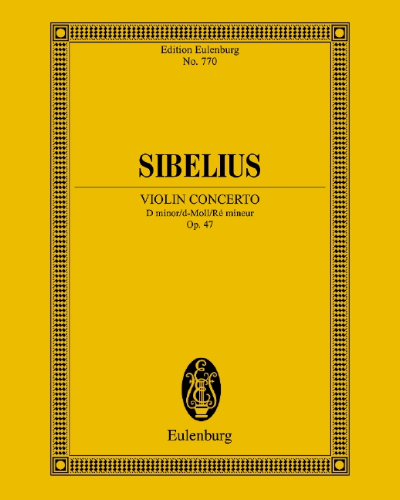 Violin Concerto in D minor, op. 47 — 西贝柳斯