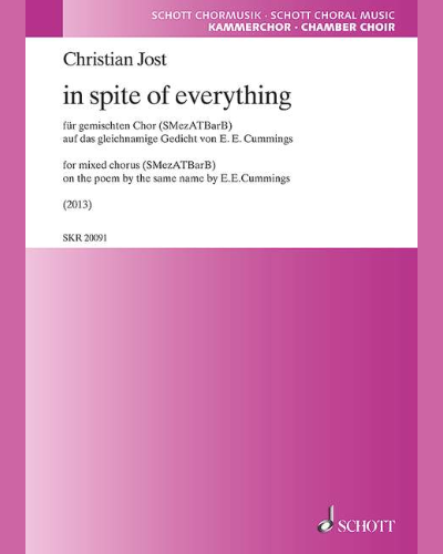 in spite of everything — Christian Jost