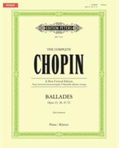 The Complete Chopin: Ballades — 肖邦