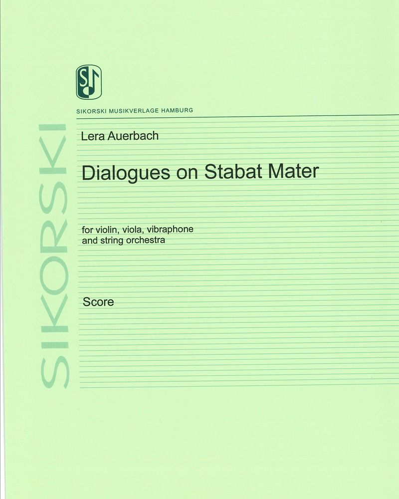 Dialogues on Stabat Mater — 列拉·奥尔巴赫