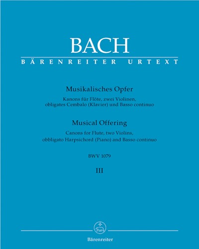 Musical Offering, BWV 1079 — Johann Sebastian Bach