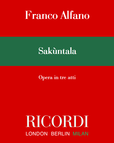 Sakùntala — Franco Alfano