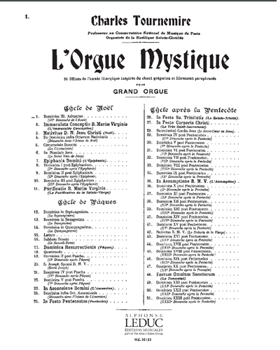 Dominica III Adventus, op. 55 — Charles Tournemire