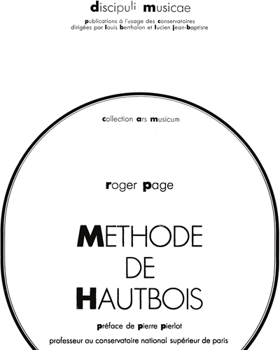 Oboe Method — Roger Page