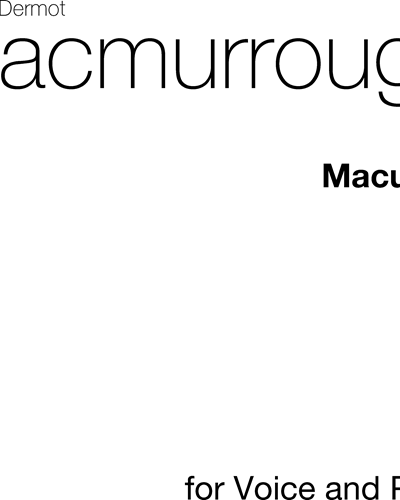 Macushla (in A-flat major) — Dermot MacMurrough