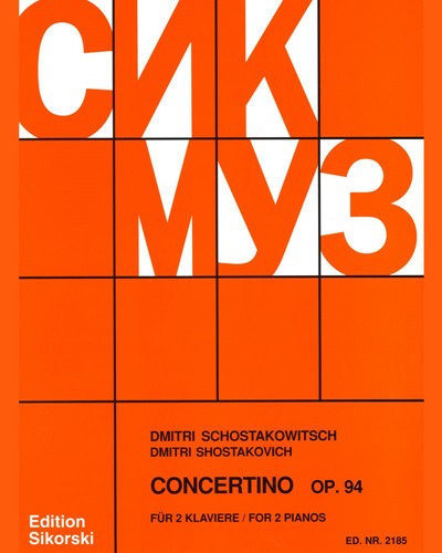 Concertino, op. 94 — Dmitri Shostakovich
